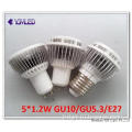 6W MR16/E27/GU10 /GU5.3 LED Mini Spot Light ,3 years warranty